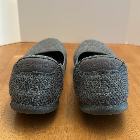 Merinos ballet flat slip-on shoe size dark gray 10 - Picture 6 of 8